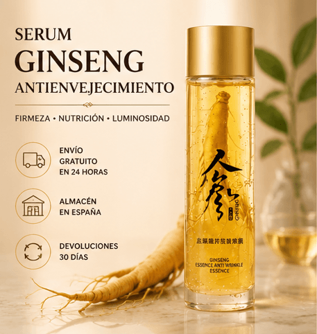 Sérum Facial Revitalizante con Ginseng