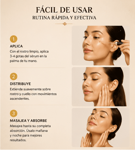 Sérum Facial Revitalizante con Ginseng
