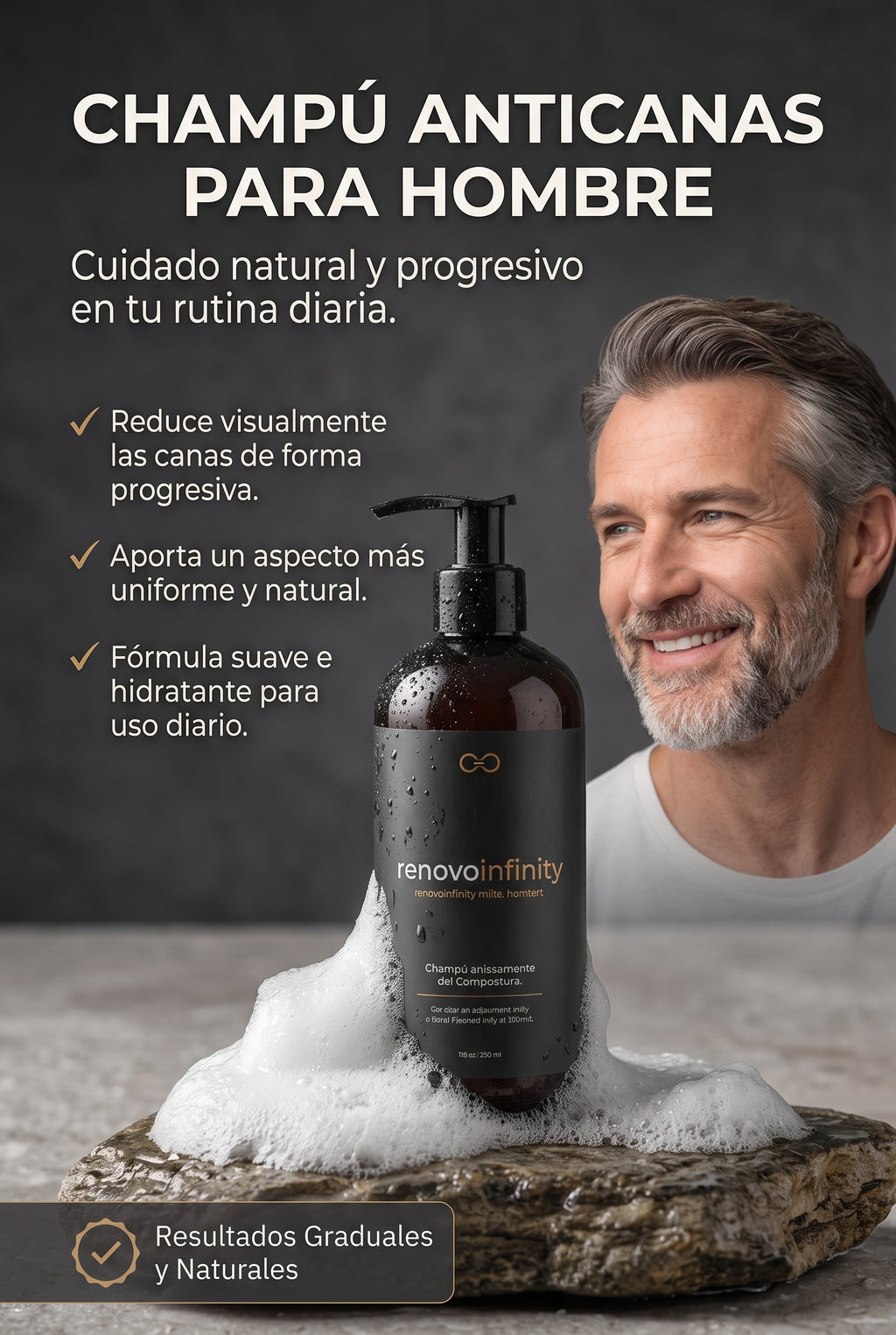 Champú anticanas The Man