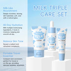 LAIKOU – Set Facial Hidratante y Nutritivo de Leche